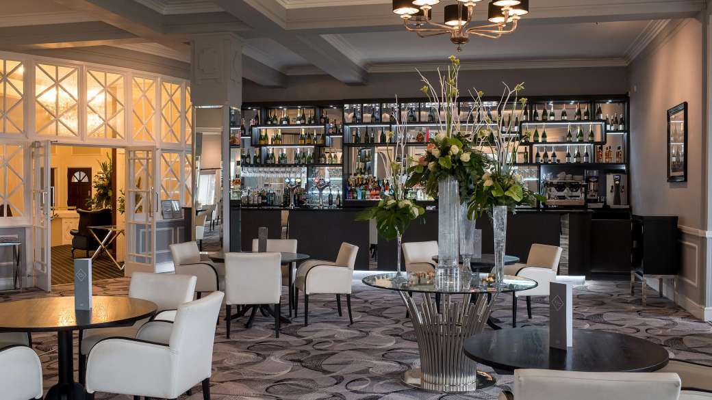 The Terrace Lounge at the Carlyon Bay Hotel