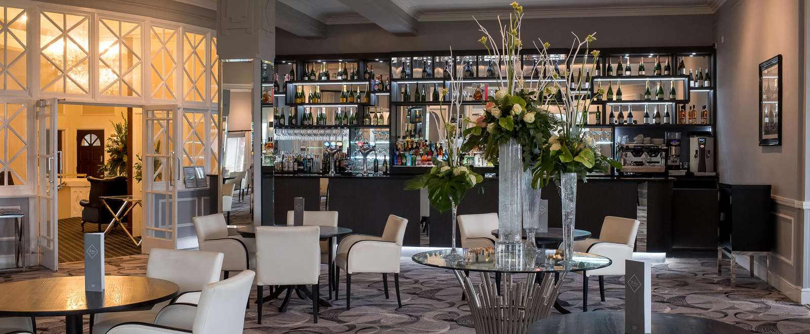 The Terrace Lounge at the Carlyon Bay Hotel