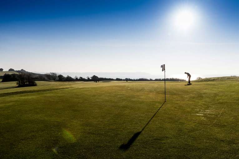 Carlyon Bay Hotel Golf Course 3rd Green