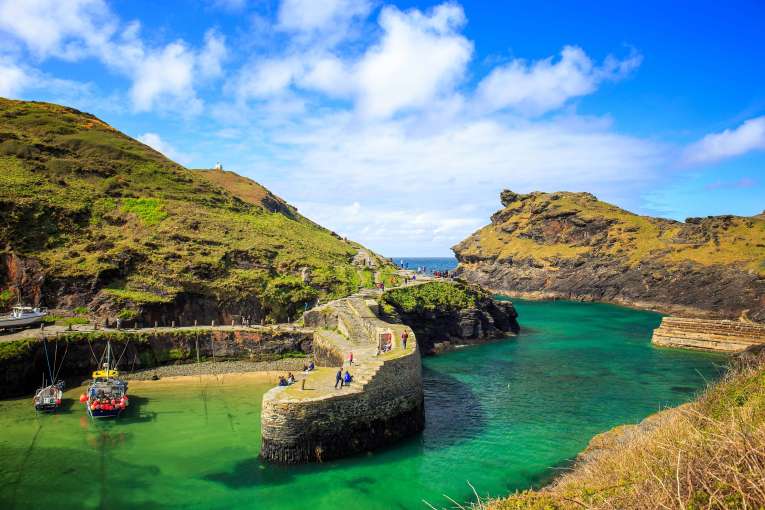 Boscastle Harbour Cornwall