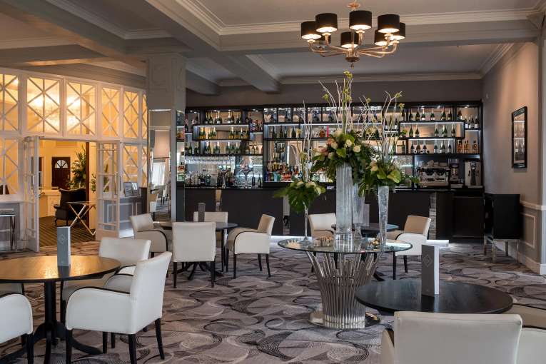 The Terrace Lounge at the Carlyon Bay Hotel