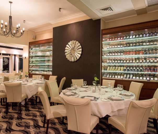 Bay View Restaurant at the Carlyon Bay hotel