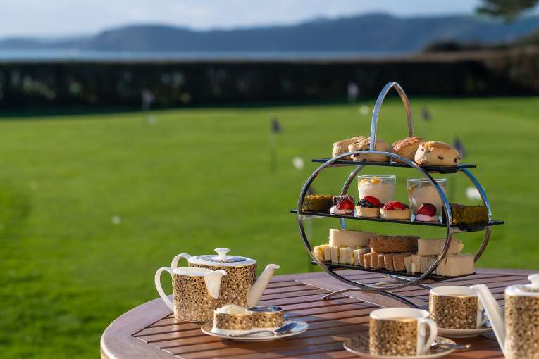 Afternoon Tea on the Terrace with seaview