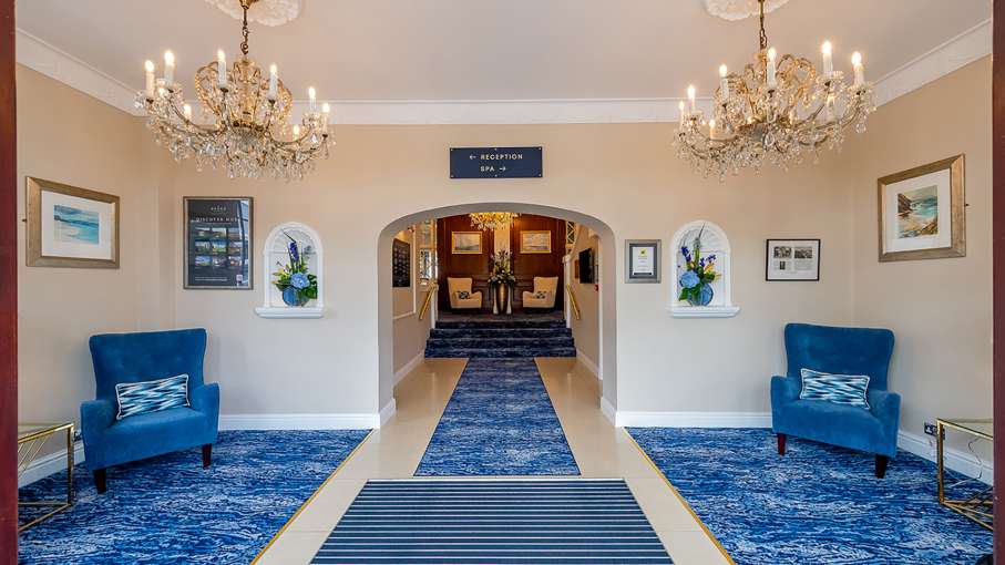 Foyer at Carlyon Bay Hotel