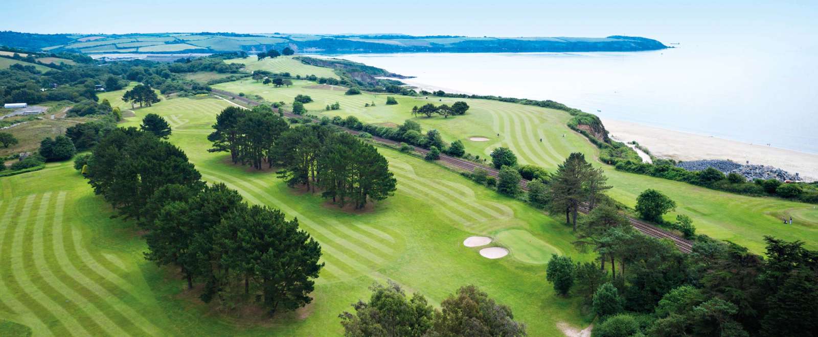 Carlyon Bay Hotel Golf Course Aerial View